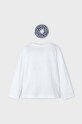 Fete Mayoral longsleeve din bumbac pentru copii 3092.6E.Mini.PPYH albastru