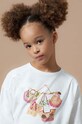 Mayoral longsleeve din bumbac pentru copii 6016.8C.Junior.PPYH bej