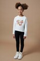 Mayoral longsleeve din bumbac pentru copii 6016.8C.Junior.PPYH