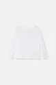 Polo Ralph Lauren longsleeve din bumbac pentru copii uni alb 312841122030