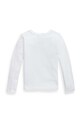 Хлопковый детский лонгслив Polo Ralph Lauren 312841122030 белый AW24