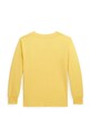 Polo Ralph Lauren longsleeve bawełniany dziecięcy 322883620007 żółty SS24