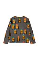 Mini Rodini longsleeve dziecięcy 2412011397 szary SS24
