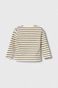 Calvin Klein Jeans longsleeve dziecięcy IN0IN00144.PPYH beżowy SS24