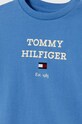 Chłopiec Tommy Hilfiger longsleeve niemowlęcy KN0KN01760.PPYH niebieski