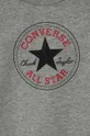Bavlnené tričko s dlhým rukávom Converse 100 % Bavlna