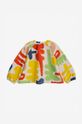 Chłopiec Bobo Choses longsleeve bawełniany niemowlęcy 124AB027 multicolor