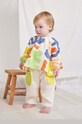 Bobo Choses longsleeve bawełniany niemowlęcy 124AB027 multicolor