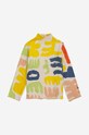 Дитячий лонгслів Bobo Choses 124AC025 жовтий SS24