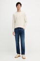 BOSS Green longsleeve 50506365 bej AW25