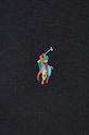 Bavlněné tričko s dlouhým rukávem Polo Ralph Lauren 710926612 černá