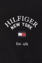 чорний Бавовняний лонгслів Tommy Hilfiger