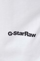 G-Star longsleeve bawełniany D23879.C812 biały