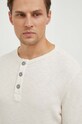 G-Star longsleeve din bumbac bej D23458.D263