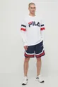 Fila longsleeve bawełniany Luohe biały