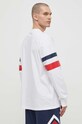 Одяг Бавовняний лонгслів Fila Luohe FAM0669 білий