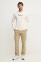 Хлопковая футболка Pepe Jeans Eggo PM508209 бежевый SS25