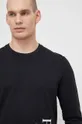 crna Majica dugih rukava za spavanje Polo Ralph Lauren
