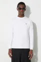 bílá Bavlněné tričko s dlouhým rukávem Carhartt WIP Longsleeve Chase T-Shirt Pánský