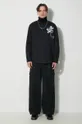 Βαμβακερή μπλούζα με μακριά μανίκια Y-3 Graphic Long Sleeve Tee μαύρο