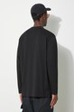 Clothing Y-3 cotton longsleeve top Long Sleeve Tee IV8232 black