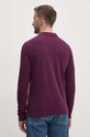 Îmbrăcăminte United Colors of Benetton longsleeve din bumbac 3089J3204 violet
