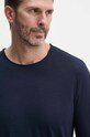 Odzież United Colors of Benetton longsleeve bawełniany 3JE1J19A9 granatowy