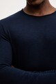 United Colors of Benetton longsleeve bawełniany 3JE1J19A9 granatowy