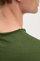 United Colors of Benetton longsleeve din bumbac 3JE1J19A9 verde