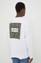 Oblečení Bavlněné tričko s dlouhým rukávem Levi's 16139 bílá