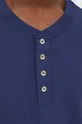 mornarsko modra Bombažna majica z dolgimi rokavi Levi's