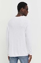 Îmbrăcăminte American Vintage longsleeve din bumbac MSON24GE24 alb