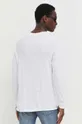 Bavlnené tričko s dlhým rukávom American Vintage T-SHIRT ML COL ROND 100 % Bavlna