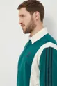 πράσινο Βαμβακερή μπλούζα με μακριά μανίκια adidas Originals Rugby 0