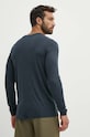 Odzież Fjallraven longsleeve sportowy Abisko Wool F87194.555 granatowy