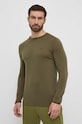 Fjallraven longsleeve din lana Abisko Wool verde F87194.625