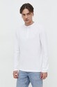 Памучна блуза с дълги ръкави Superdry бял M6010729A.01C