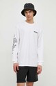 Bavlněné tričko s dlouhým rukávem Dickies TIMBERVILLE TEE LS DK0A4YRB bílá SS24