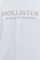 Bavlnené tričko s dlhým rukávom Hollister Co. Pánsky