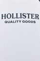 Βαμβακερή μπλούζα με μακριά μανίκια Hollister Co. KI323.4007.901 γκρί