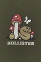 Pamučna majica dugih rukava Hollister Co. Muški