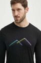 Спортивный лонгслив Icebreaker Merino 150 Tech Lite III чёрный IB0A56WJ0011