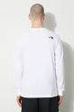 Oblečení Bavlněné tričko s dlouhým rukávem The North Face M L/S Fine Tee NF0A87NCFN41 bílá