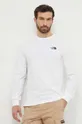 The North Face cotton longsleeve top M L/S Redbox Tee 100% Cotton