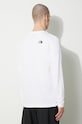 Abbigliamento The North Face camicia a maniche lunghe M L/S Simple Dome Tee NF0A87QNFN41 bianco