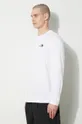white The North Face longsleeve shirt M L/S Simple Dome Tee