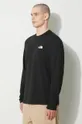black The North Face longsleeve shirt M L/S Simple Dome Tee