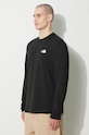 The North Face longsleeve M L/S Simple Dome Tee czarny NF0A87QNJK31