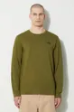 зелен Блуза с дълги ръкави The North Face M L/S Simple Dome Tee Чоловічий