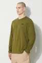 zielony The North Face longsleeve M L/S Simple Dome Tee